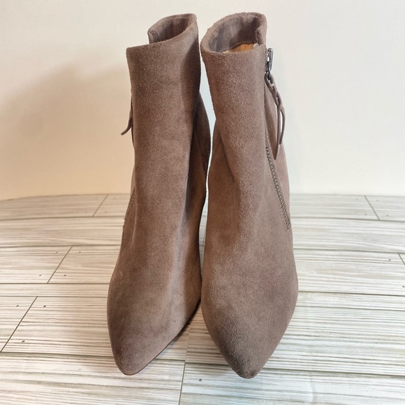 Splendid Neva Charcoal Suede Ankle Booties size 10 - Picture 4 of 12